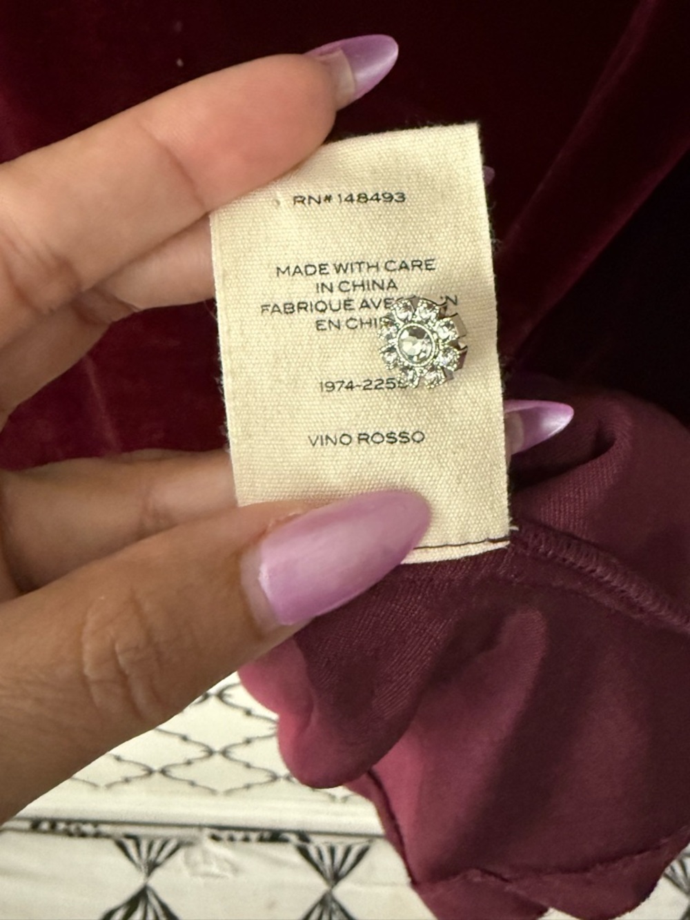 DÔEN Lisbeth Vino Rossi Medium (fits a small) - Picture 4 of 4